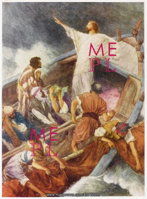 : Jesus Calms a Storm : Jesus Calms a Storm