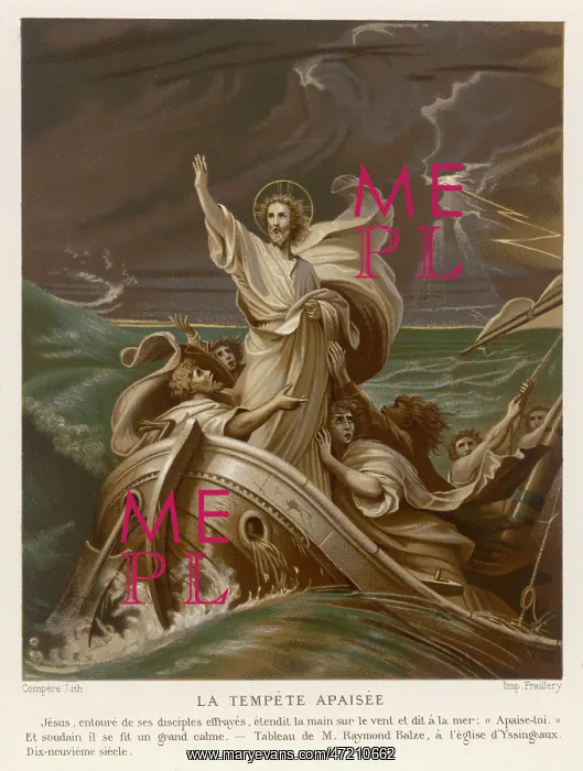 : Jesus Calms a Storm : Jesus Calms a Storm
