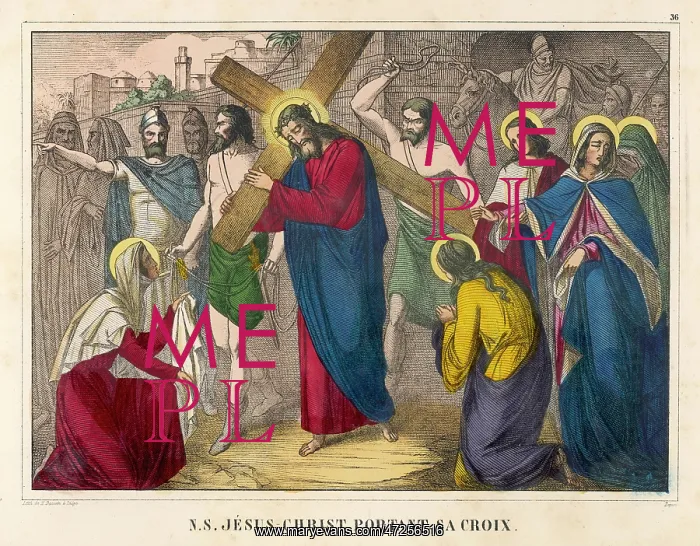  : JESUS CARRIES HIS CROSS