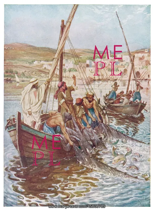  : JESUS CATCHES FISH