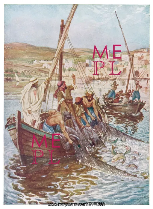  : JESUS CATCHES FISH