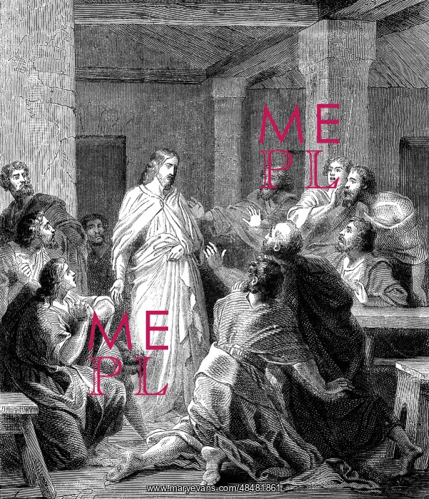  : Jesus Christ appearing to his disciples after