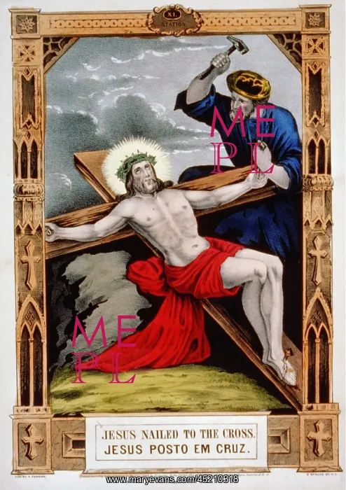 : Jesus Christ, Jesus nailed to the cross, ? : Jesus Christ, Jesus nailed to the cross, ?