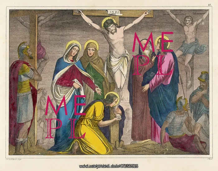 : JESUS ON HIS CROSS : JESUS ON HIS CROSS