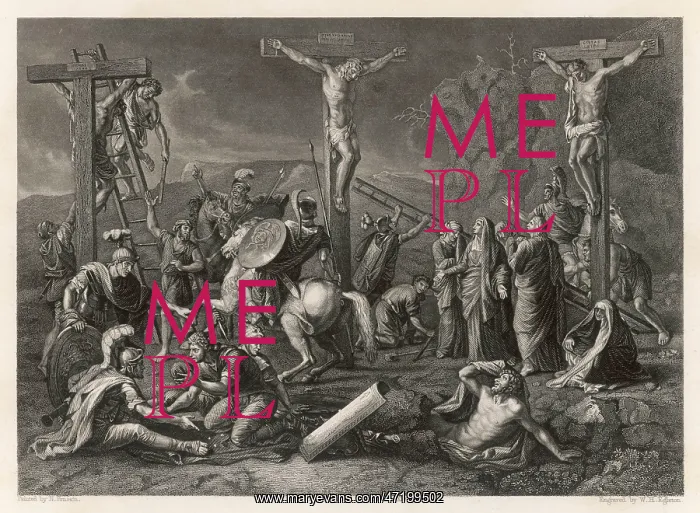  : JESUS ON CROSS POUSSIN