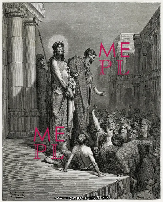 : JESUS BEFORE CROWDS : JESUS BEFORE CROWDS