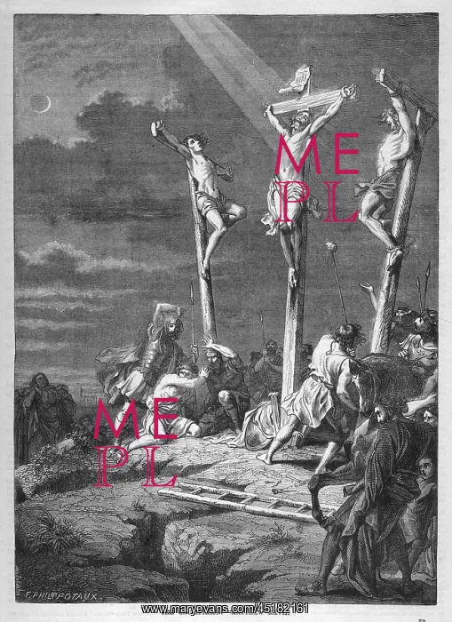 : JESUS IS CRUCIFIED : JESUS IS CRUCIFIED