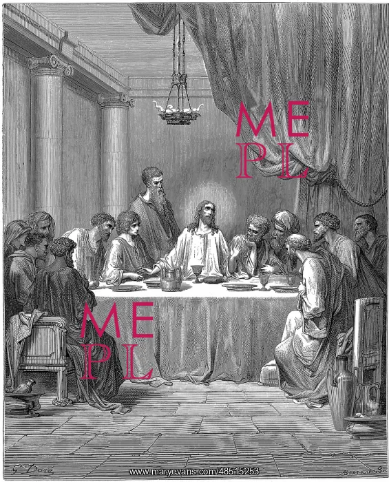 : Jesus and his disciples at the Last Supper. Mark : Jesus and his disciples at the Last Supper. Mark