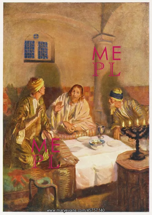 : JESUS AT EMMAUS : JESUS AT EMMAUS