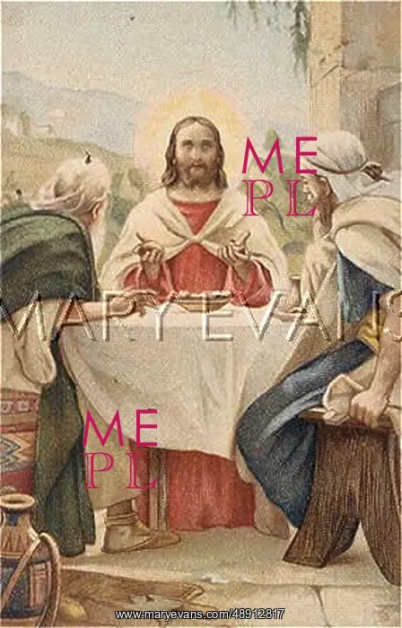 : JESUS AT EMMAUS : JESUS AT EMMAUS