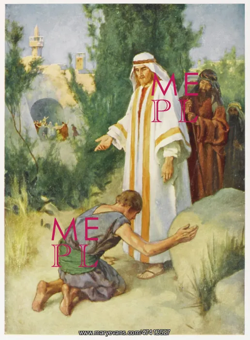 : Jesus heals Lepers : Jesus heals Lepers
