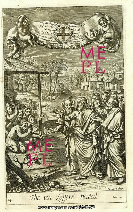 : Jesus heals the lepers : Jesus heals the lepers