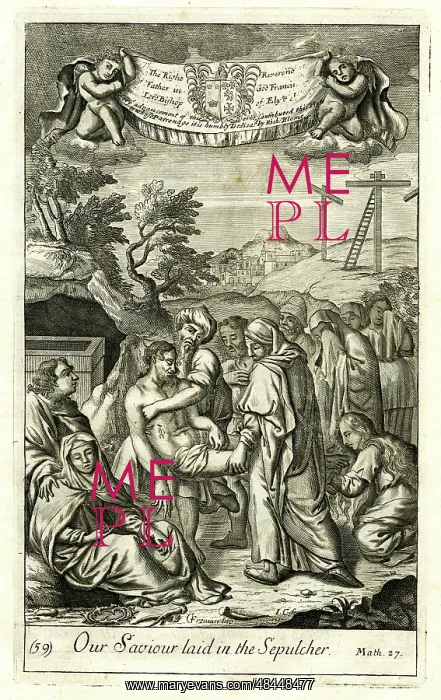 : Jesus laid in the Sepulchre : Jesus laid in the Sepulchre