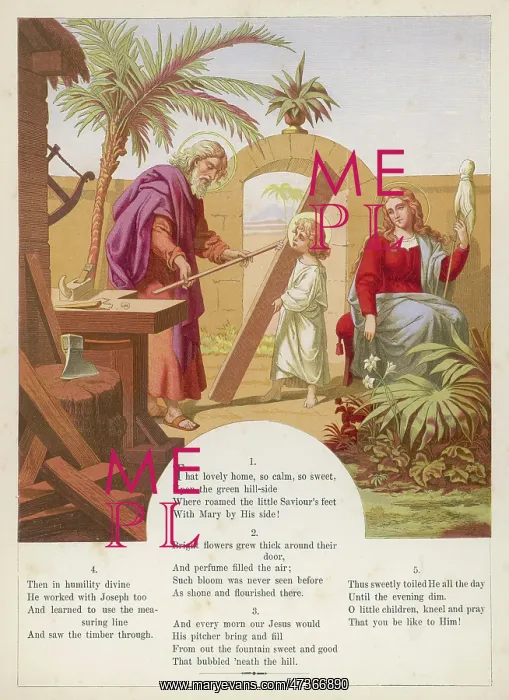 : JESUS LEARNS CARPENTRY : JESUS LEARNS CARPENTRY