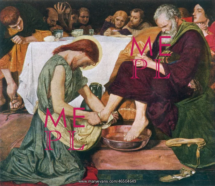  : Jesus and Peter's Feet