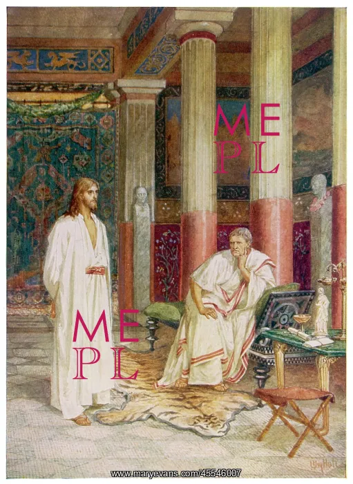  : Jesus with Pilate