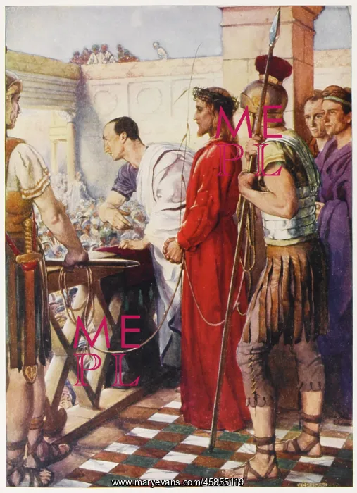 : JESUS BEFORE PILATE : JESUS BEFORE PILATE