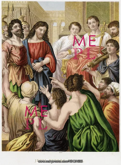 : Jesus before Pilate. Bible John 18. By Pilate : Jesus before Pilate. Bible John 18. By Pilate