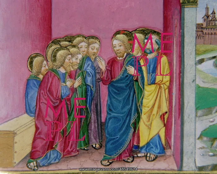 : Jesus predicts that Peter will betray him three times. Codex : Jesus predicts that Peter will betray him three times. Codex