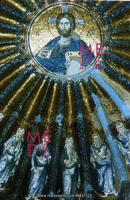 : Jesus and the Saints from the cupola. Church of : Jesus and the Saints from the cupola. Church of