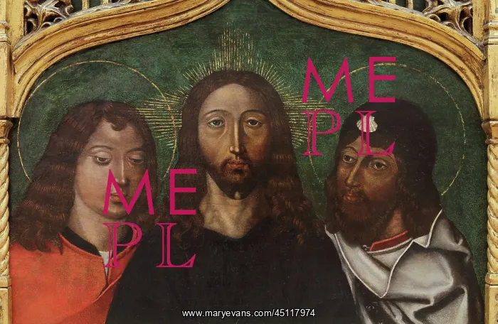 : Jesus and saints, Museu Nacional de Machado de : Jesus and saints, Museu Nacional de Machado de