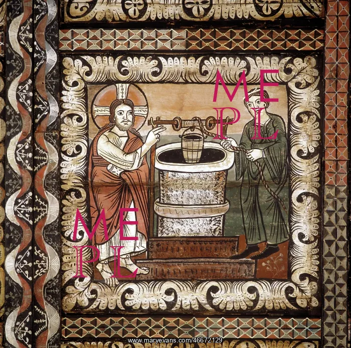 : Jesus and the Samaritan woman at the well : Jesus and the Samaritan woman at the well