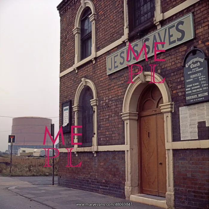: Jesus Saves. Middlesbrough 1970s : Jesus Saves. Middlesbrough 1970s