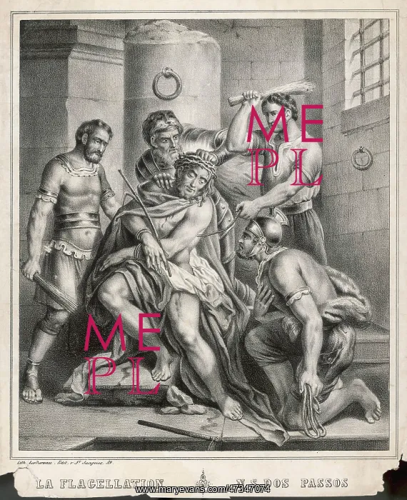 : JESUS SCOURGED : JESUS SCOURGED