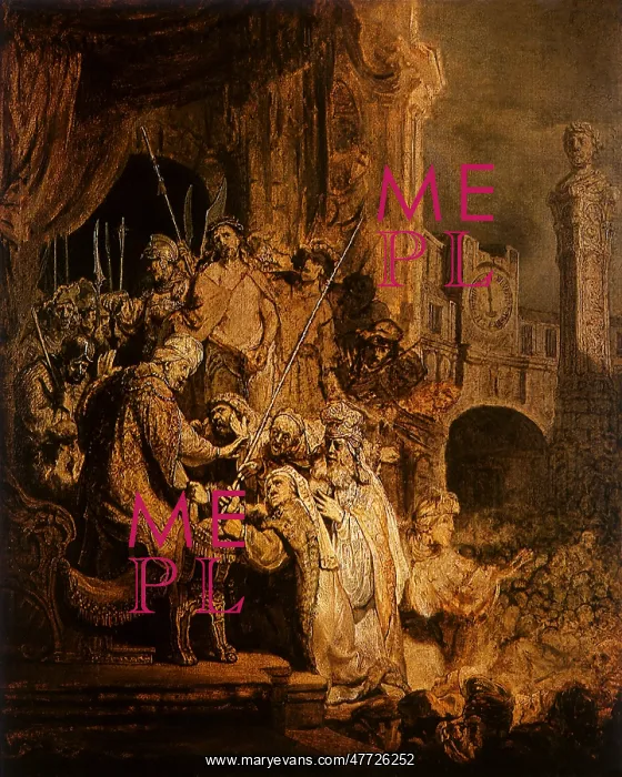 : Jesus is Shown to the People, by Rembrandt : Jesus is Shown to the People, by Rembrandt