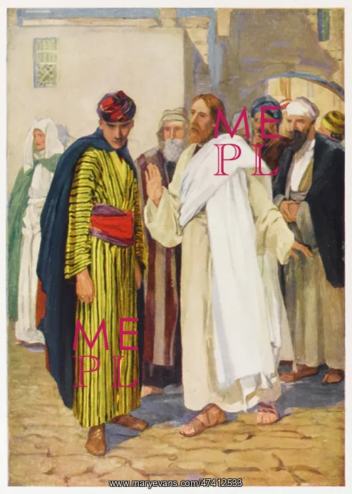 : JESUS & SYNAGOGUE RULER : JESUS & SYNAGOGUE RULER
