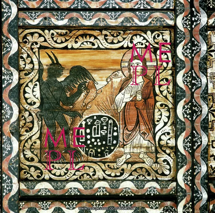 : Jesus temptation by the devil : Jesus temptation by the devil