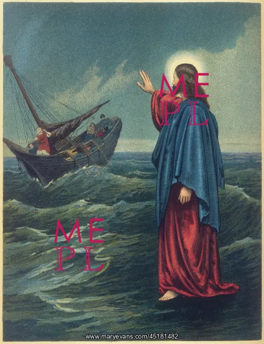 : JESUS WALKS ON WATER : JESUS WALKS ON WATER