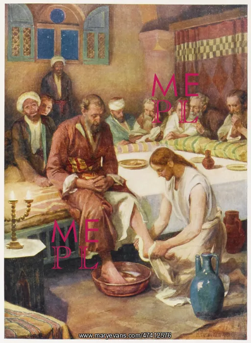 : JESUS WASHES FEET : JESUS WASHES FEET