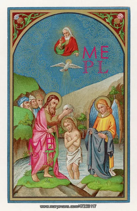 : JESUS'S BAPTISM : JESUS'S BAPTISM