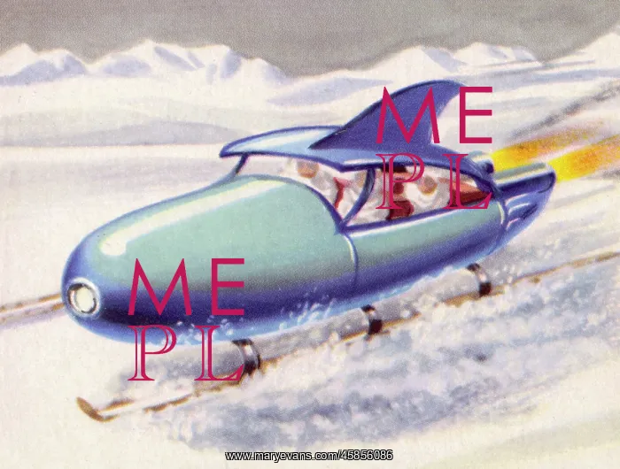  : JET-PROPELLED SNOWMOBILE