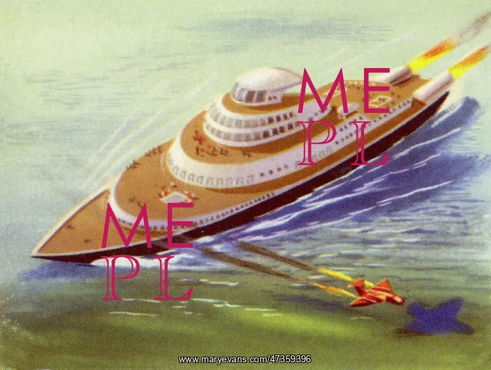 : JET-PROPELLED STEAMSHIP : JET-PROPELLED STEAMSHIP