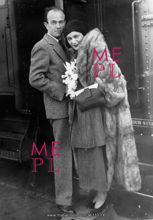 : Jetta Goudal and her husband Harold Grieve : Jetta Goudal and her husband Harold Grieve