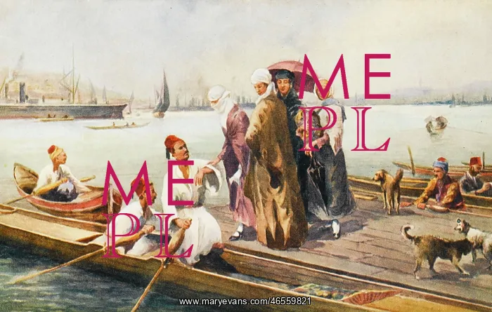  : Jetty scene on the Golden Horn