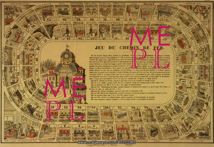 : JEU DE CHEMIN DE FER : JEU DE CHEMIN DE FER