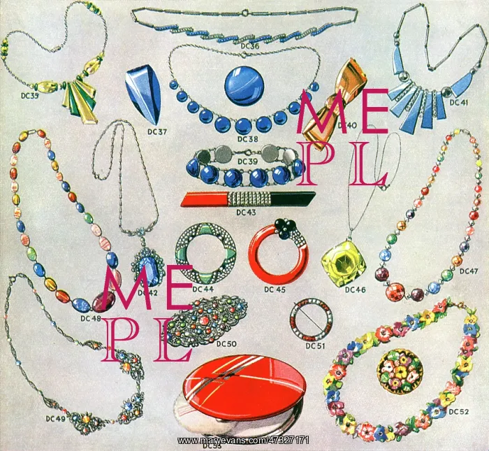 : JEWELLERY 1933 : JEWELLERY 1933