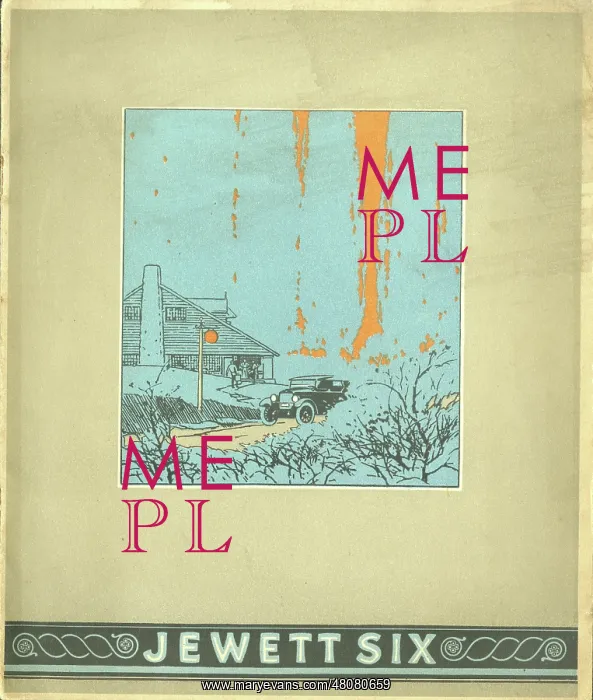 : The Jewett Six automobile : The Jewett Six automobile