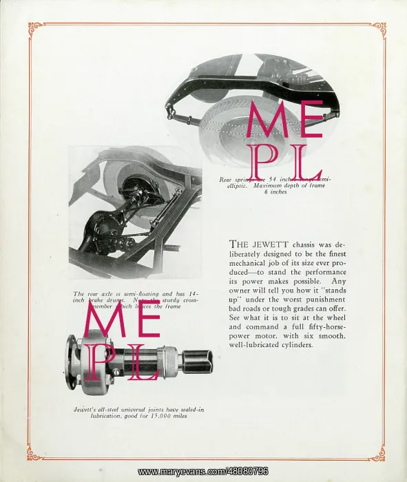 : The Jewett Six automobile : The Jewett Six automobile