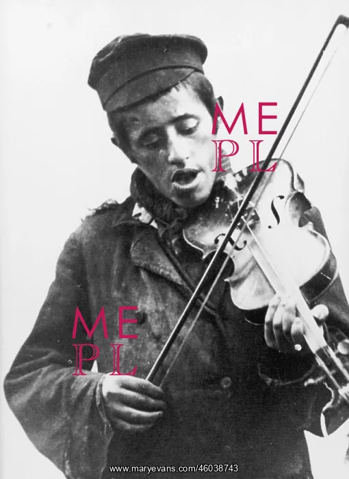 : Jewish busker : Jewish busker