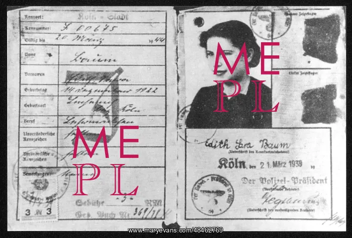 : JEWISH / PASSPORT : JEWISH / PASSPORT