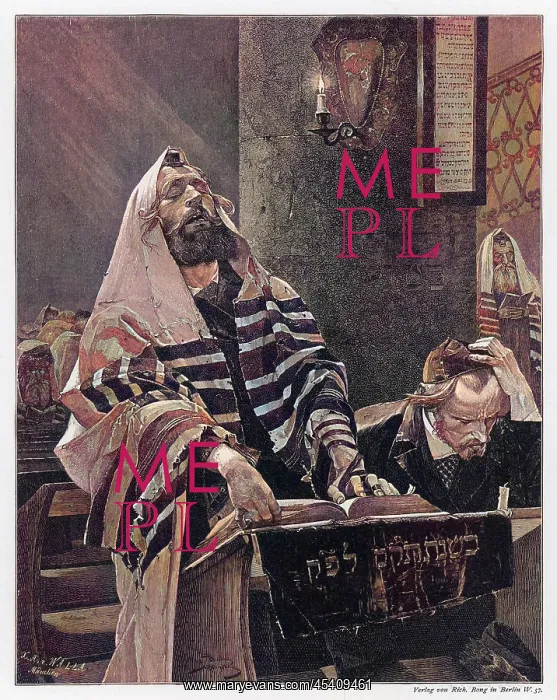  : A Jewish priest in the synagogue