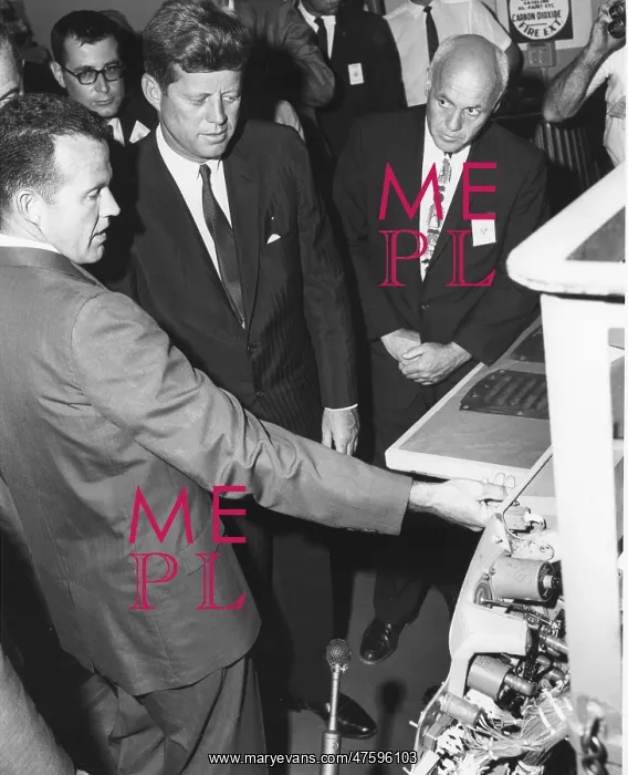 : JFK and Gordon Cooper : JFK and Gordon Cooper
