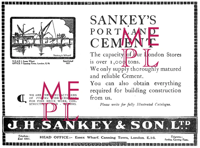 : J.H.Sankey & Son. Builders Merchants : J.H.Sankey & Son. Builders Merchants