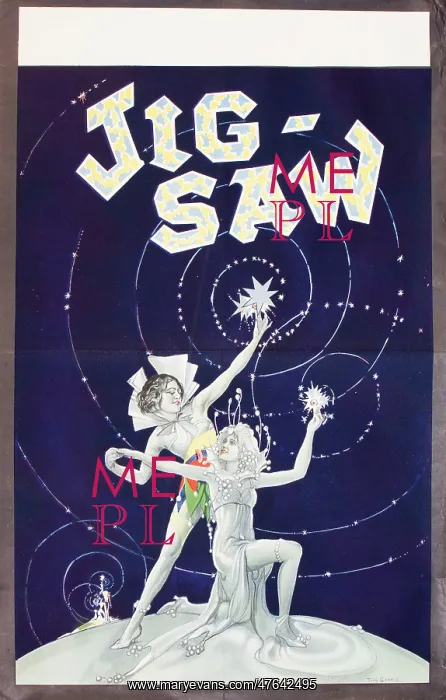: Jig-Saw, dancing couple : Jig-Saw, dancing couple