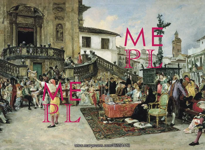 : JIMENEZ ARANDA, Jose (1837-1903). The raffle : JIMENEZ ARANDA, Jose (1837-1903). The raffle