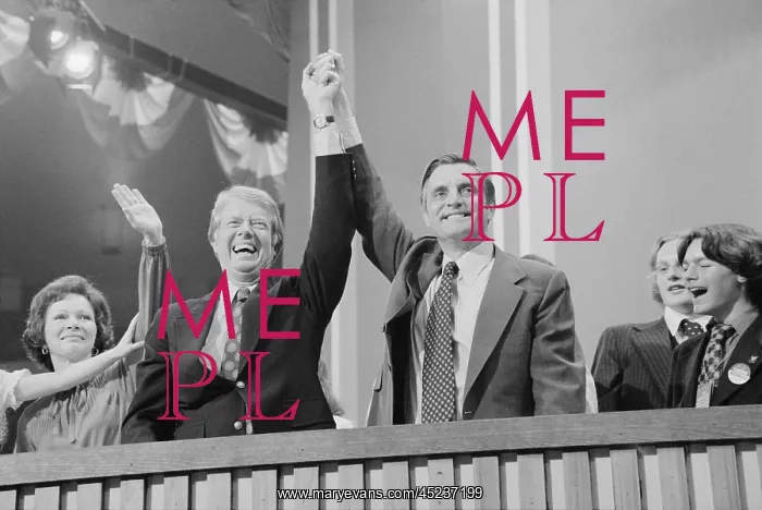 : Jimmy Carter and Walter Mondale at the Democratic ? : Jimmy Carter and Walter Mondale at the Democratic ?